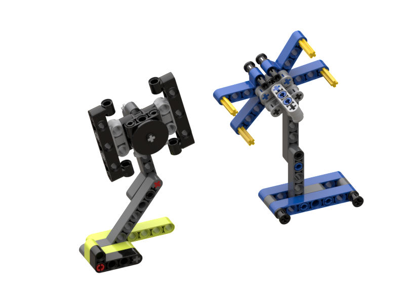 X Wing and Tie-Fighter