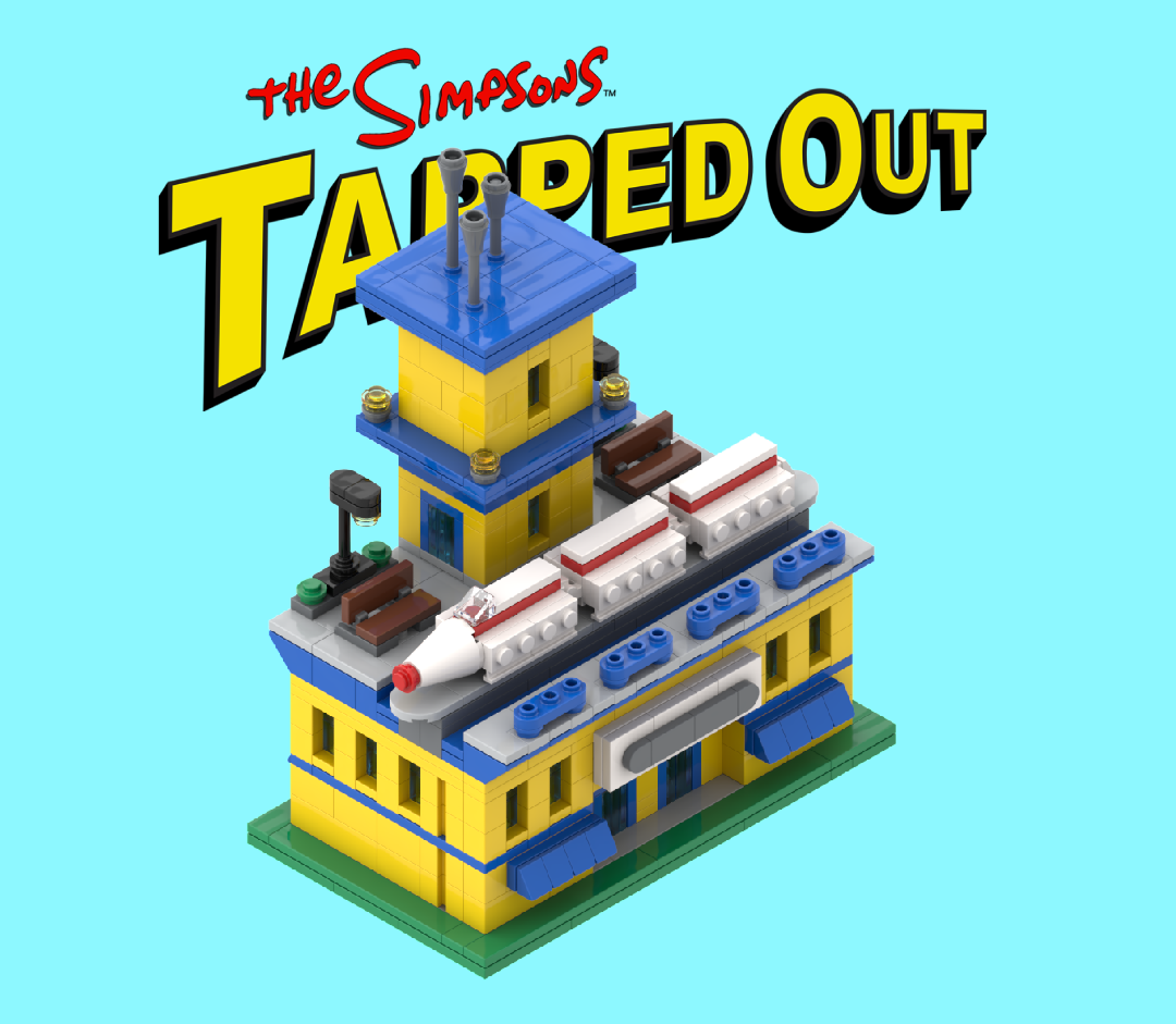 Micro Monorail Station - Simpsons Tapped out!