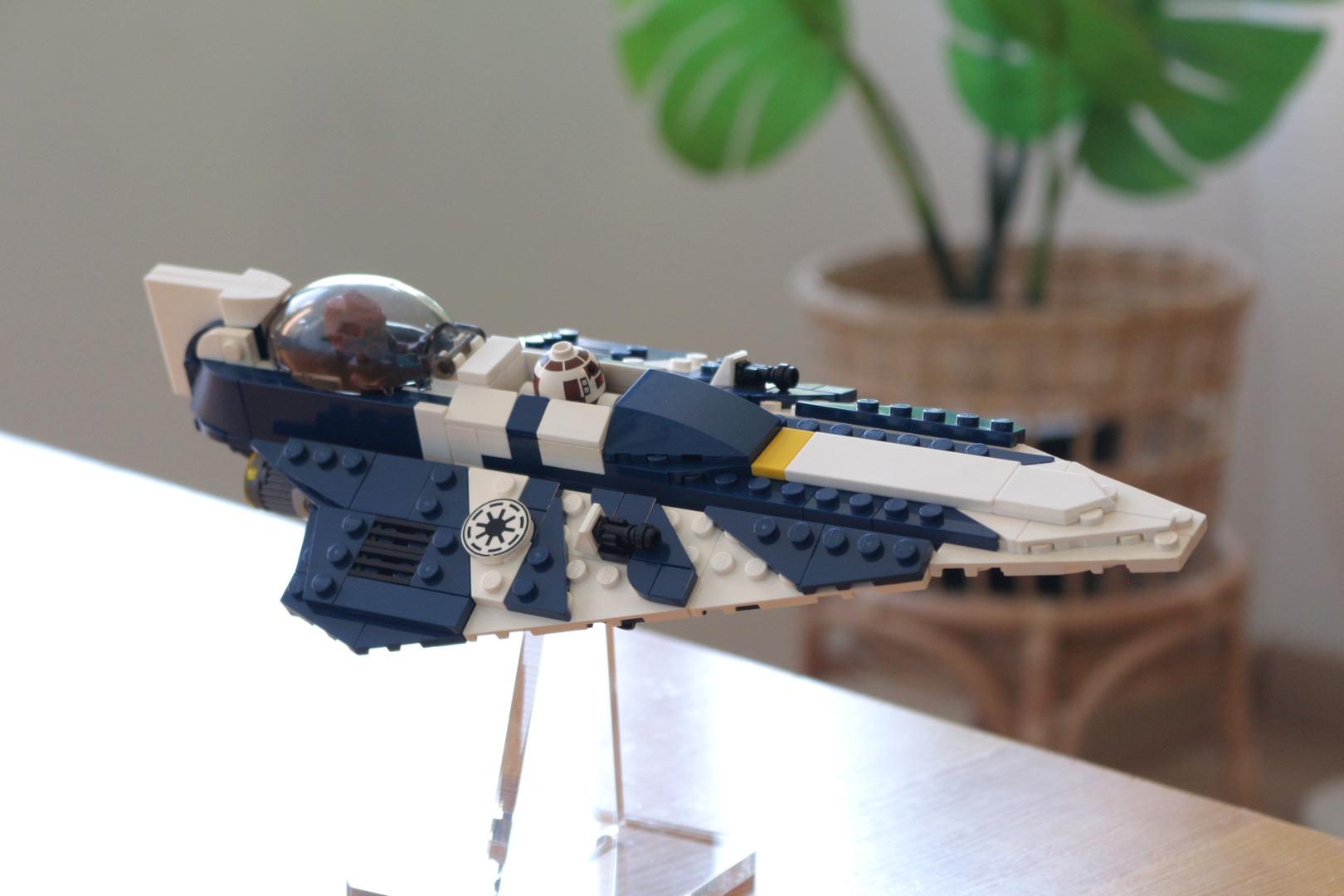 Plo Koon's Delta 7 starfighter (75333 MOD)