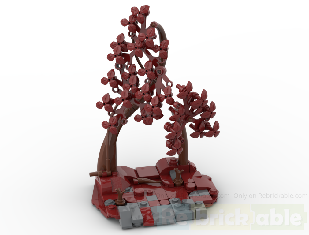 Werewolf Spider-Man/Seatos minifigure display