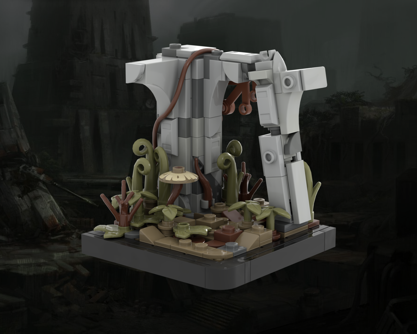 Ruins on Yavin IV - Mini Diorama