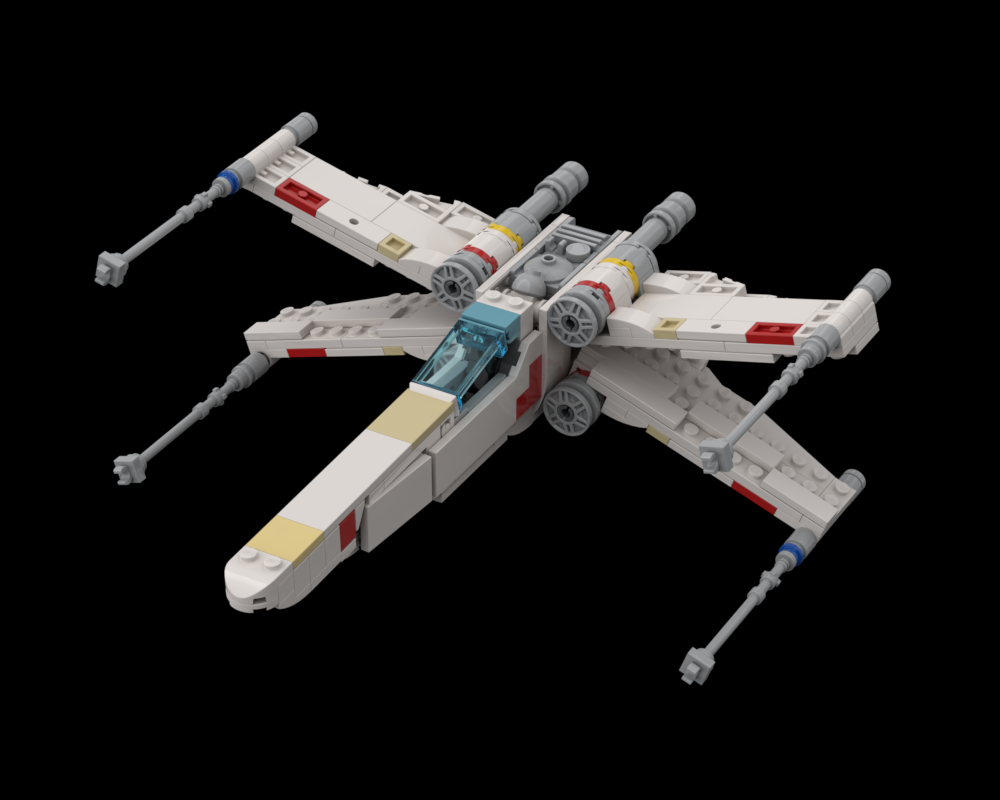 Rebel X-Starfighter Microfigure Scale Series