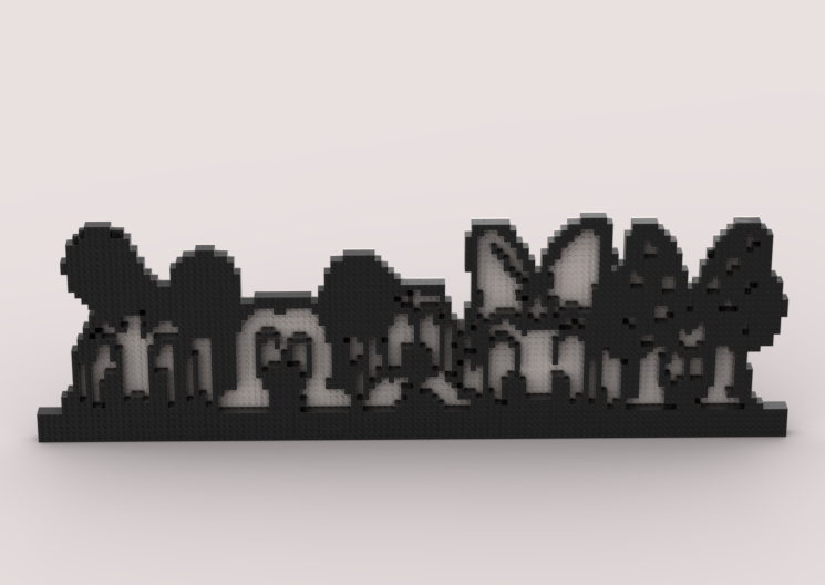 Mickey and friends art