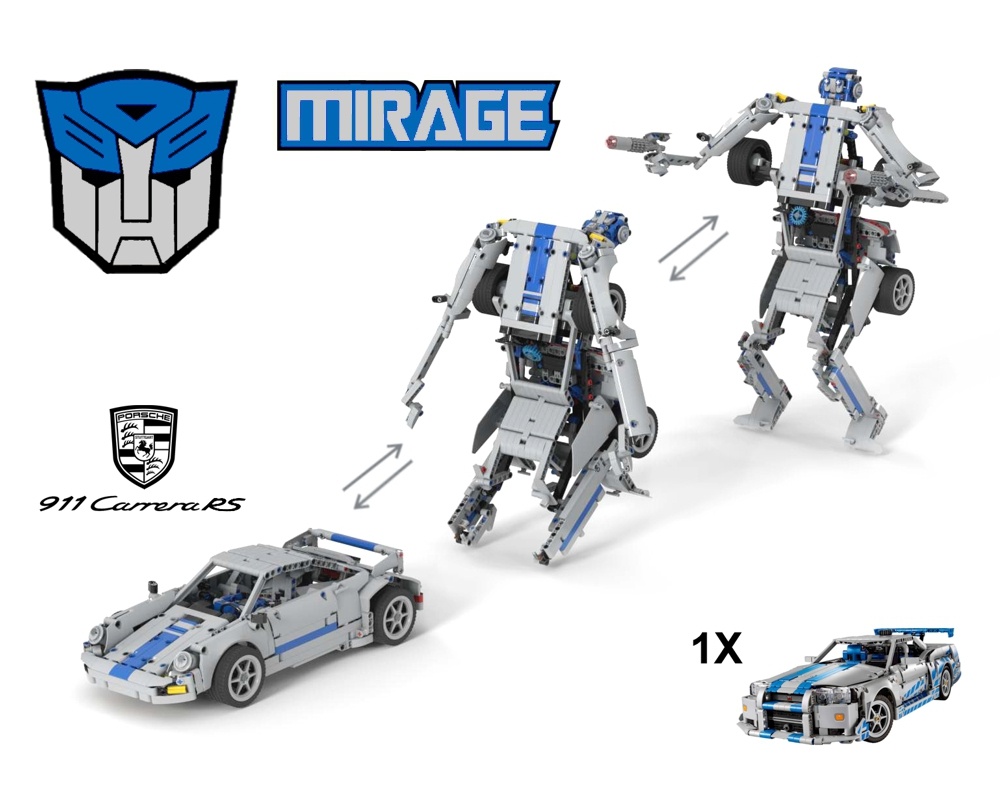 42210 Mirage Porsche 911 alternate build