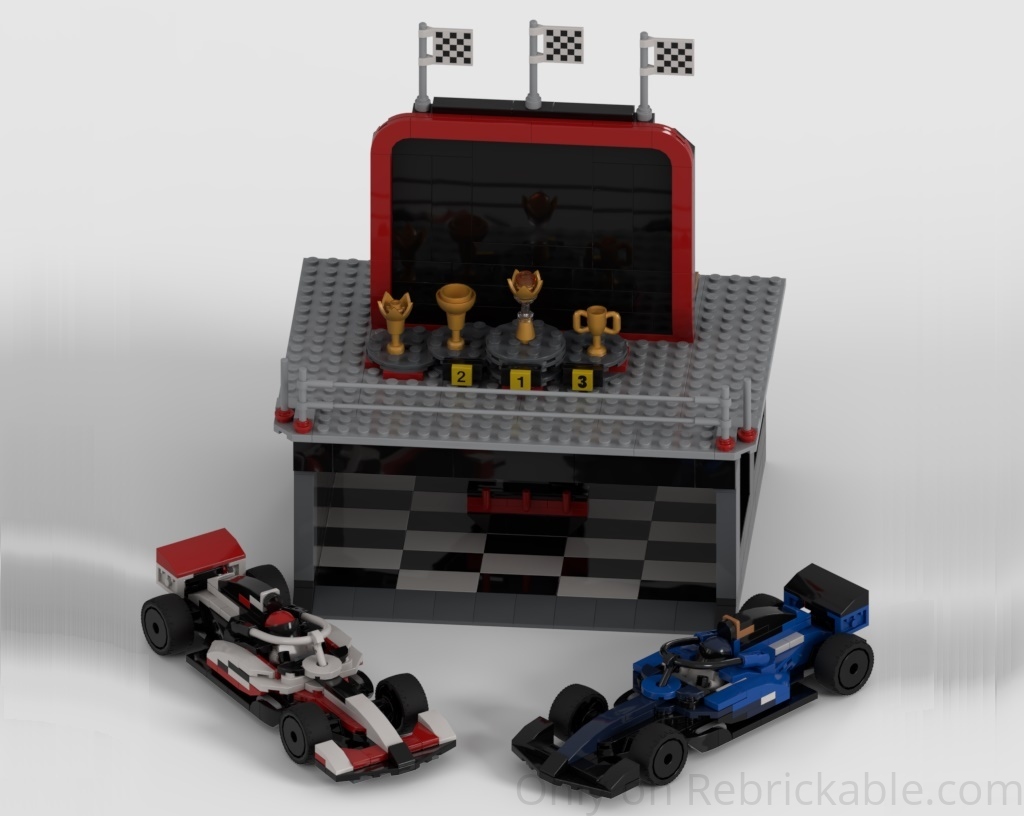 60464 MOC (Williams &amp; HAAS + F1 Podium)