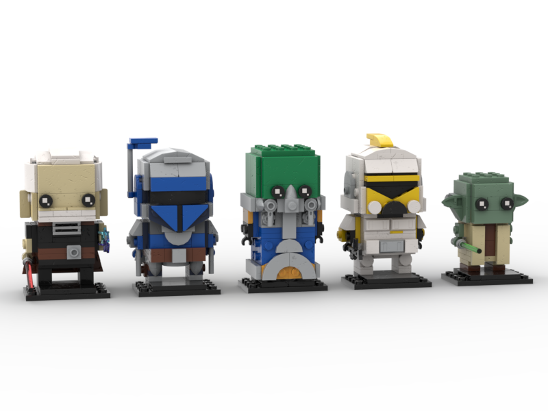 Attack of the Clones Brickheadz