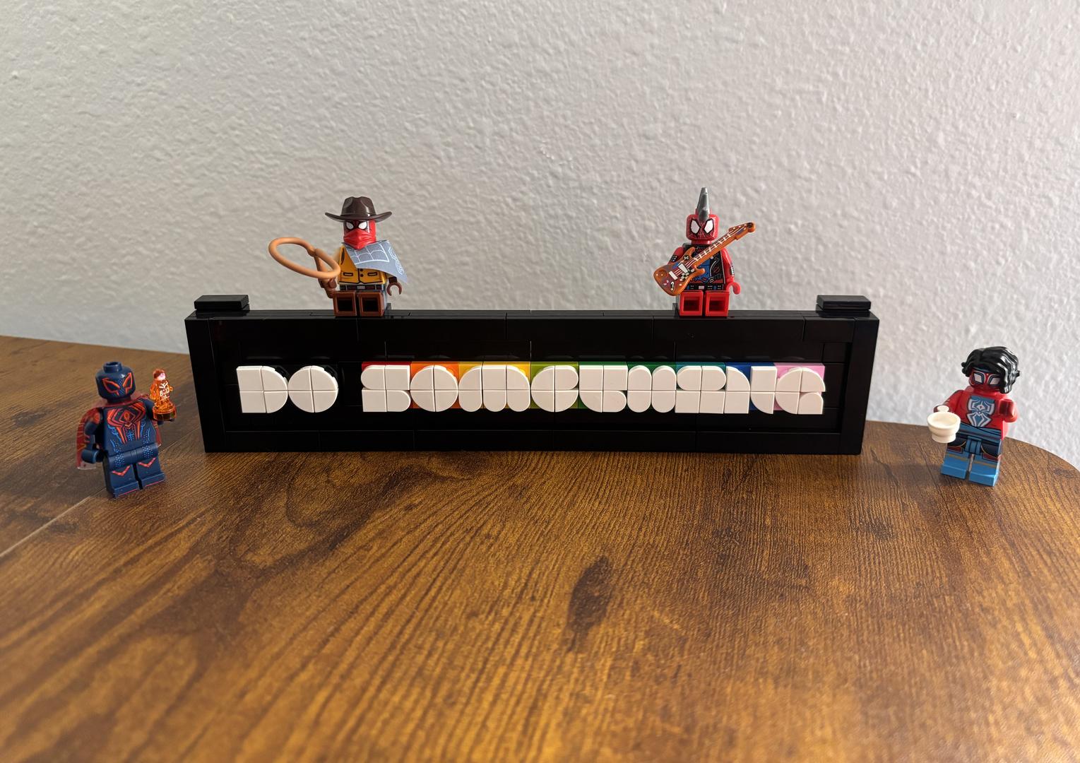 "DO SOMETHING" Display stand