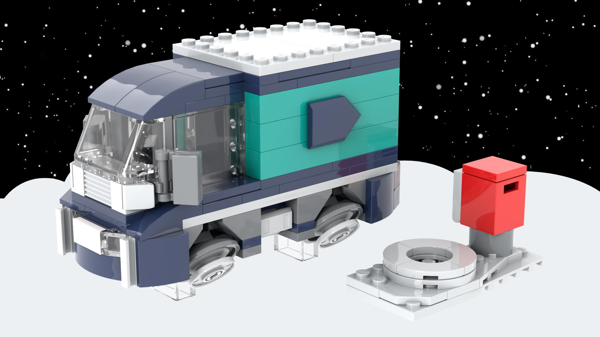 Space Delivery Truck