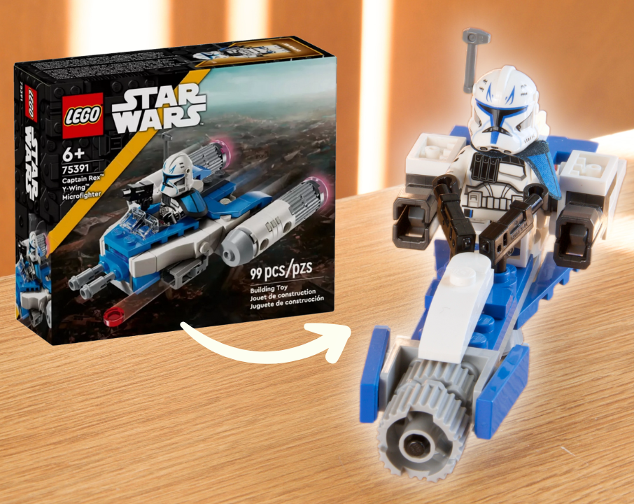 Captain Rex's BARC Speeder Alternate Build (75391)