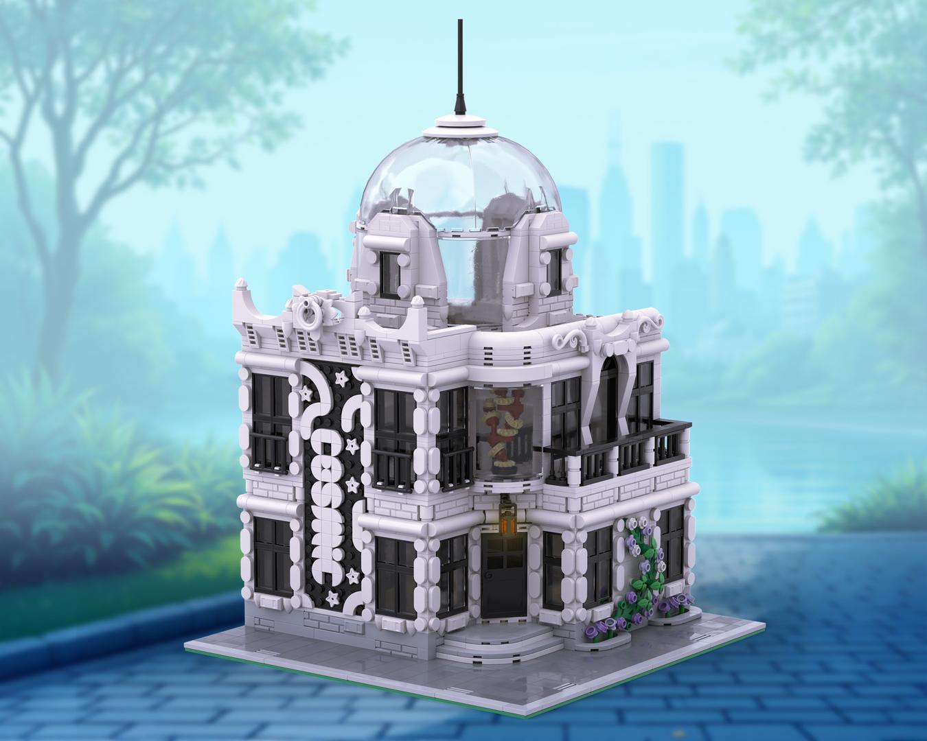 City Modular #6 - Alien/Space Botanical Garden