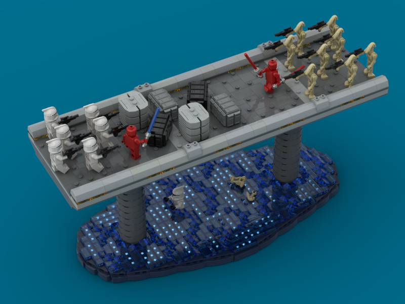 Battle Of Kamino Display