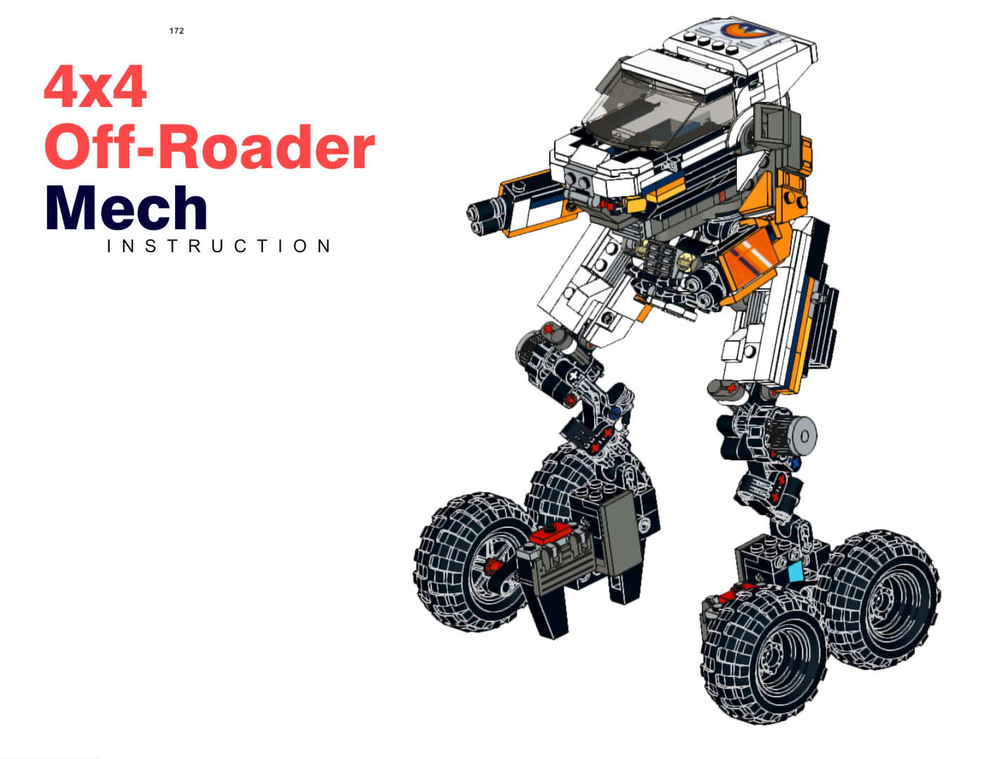 4x4 Off-Roader Mech