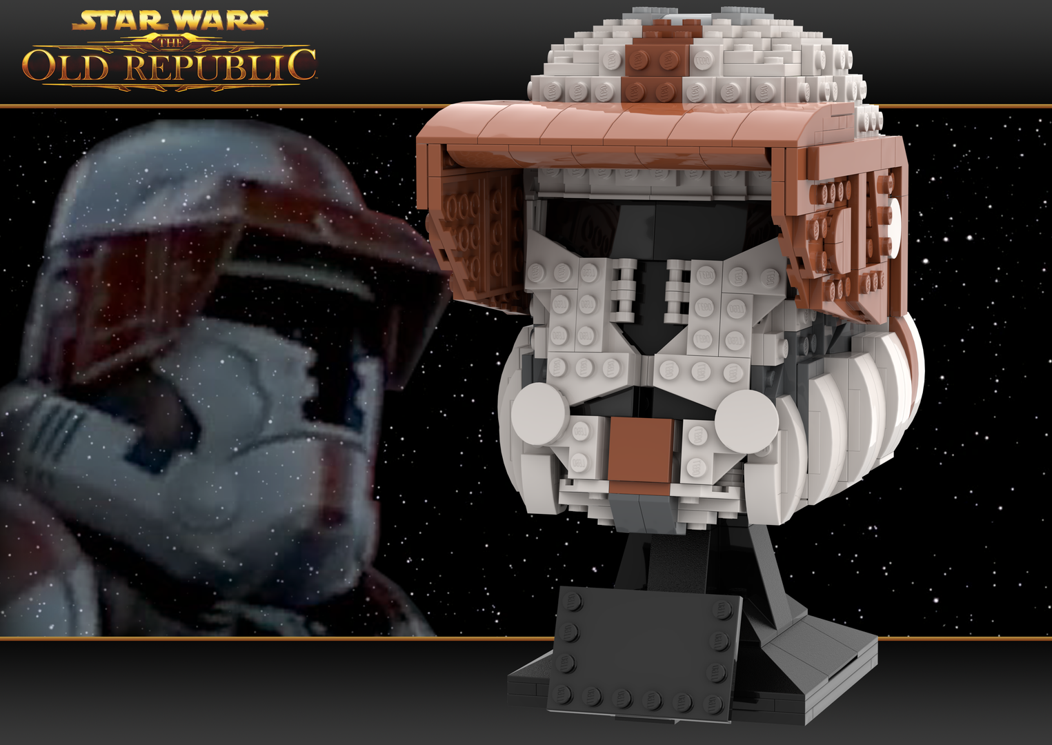 SWTOR - Havoc Republic Trooper Helmet Bust