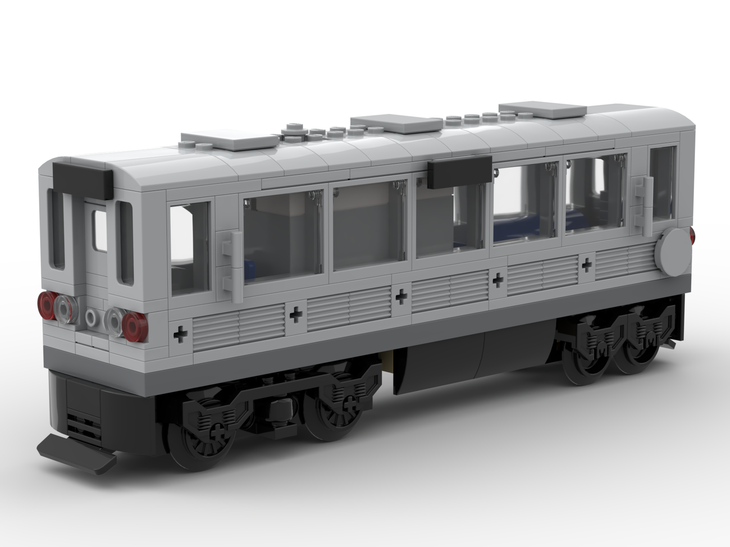 motorised 76321 spiderman subway train scene