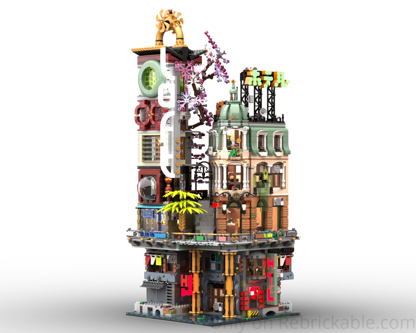 Ninjago City Hotel Corner