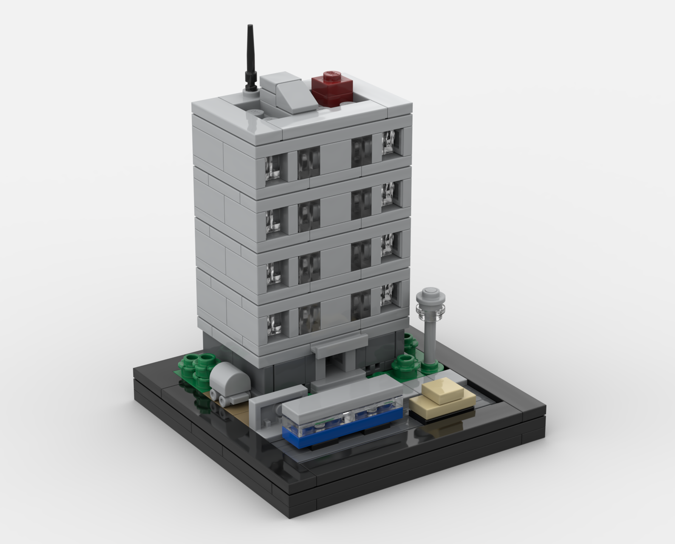 Panel Building Diorama