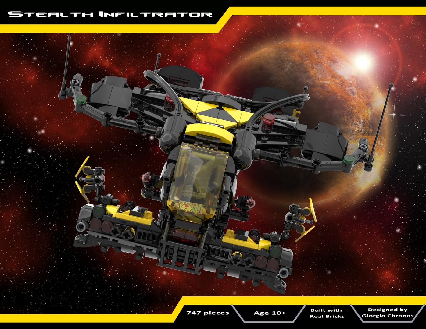 Blacktron Stealth Infiltrator