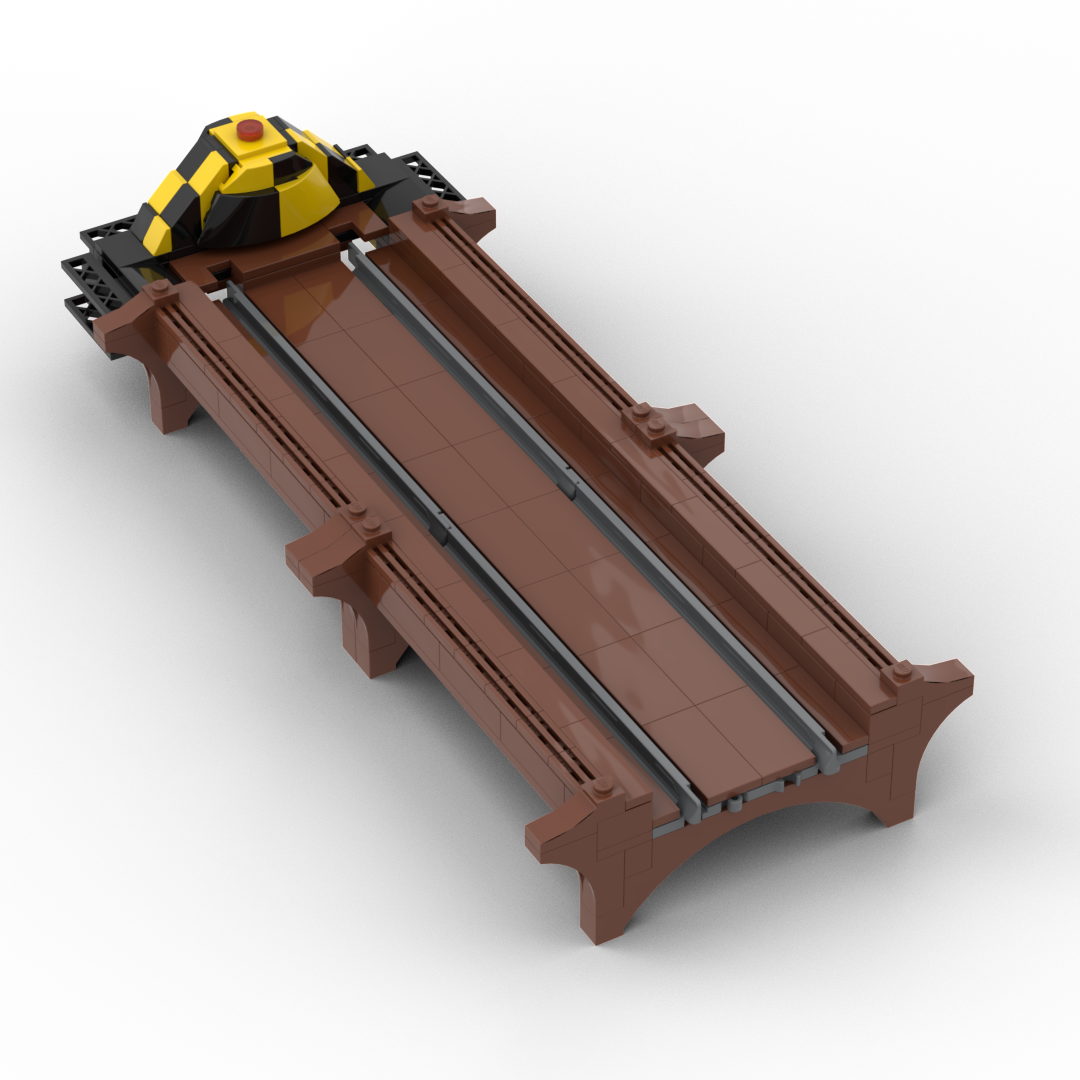 Display Stand - Spider-Man vs. Doc Ock Subway Train Scene