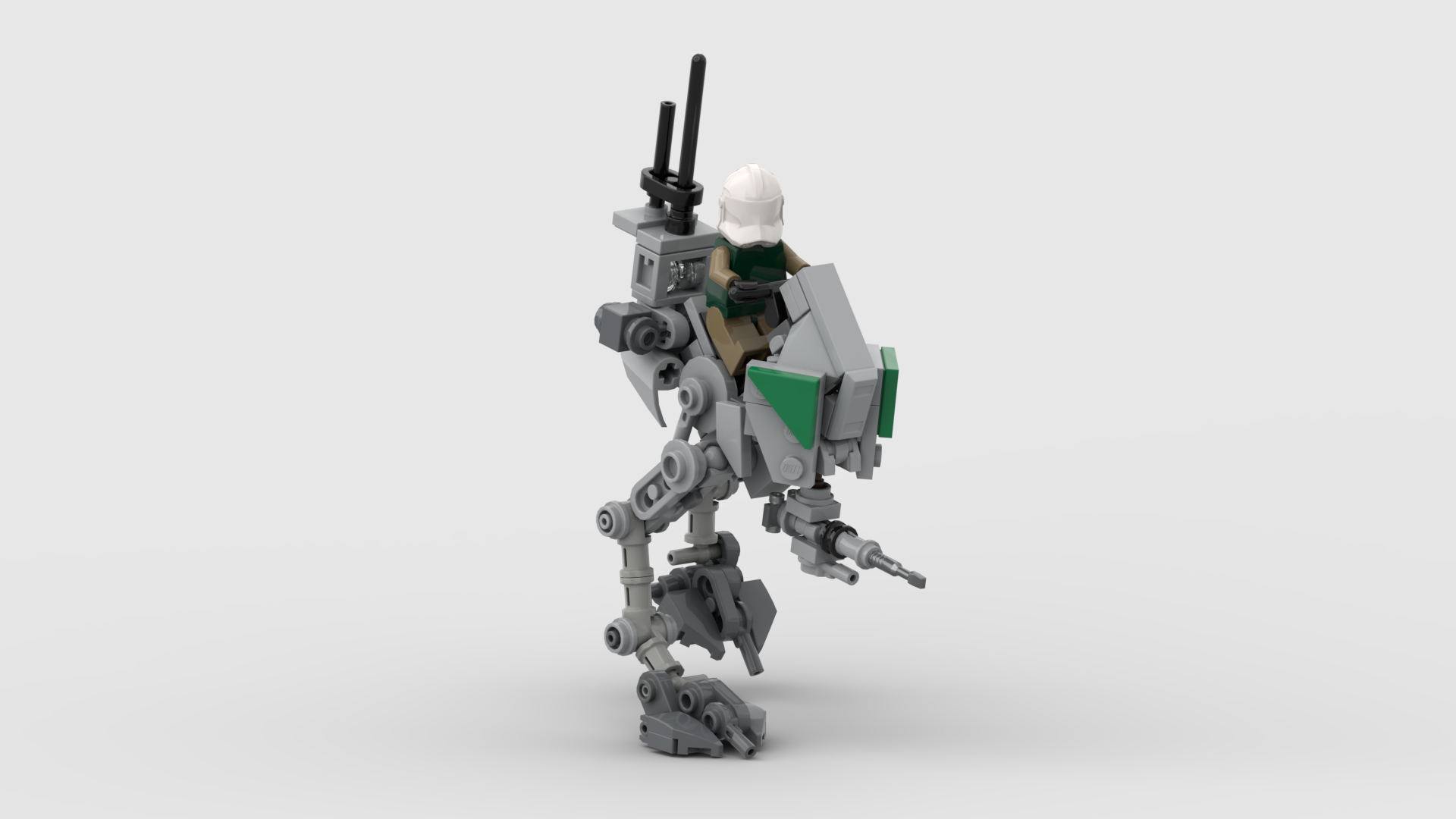 AT-RT (All Terrain Recon Transport) - Minifigure-Scale