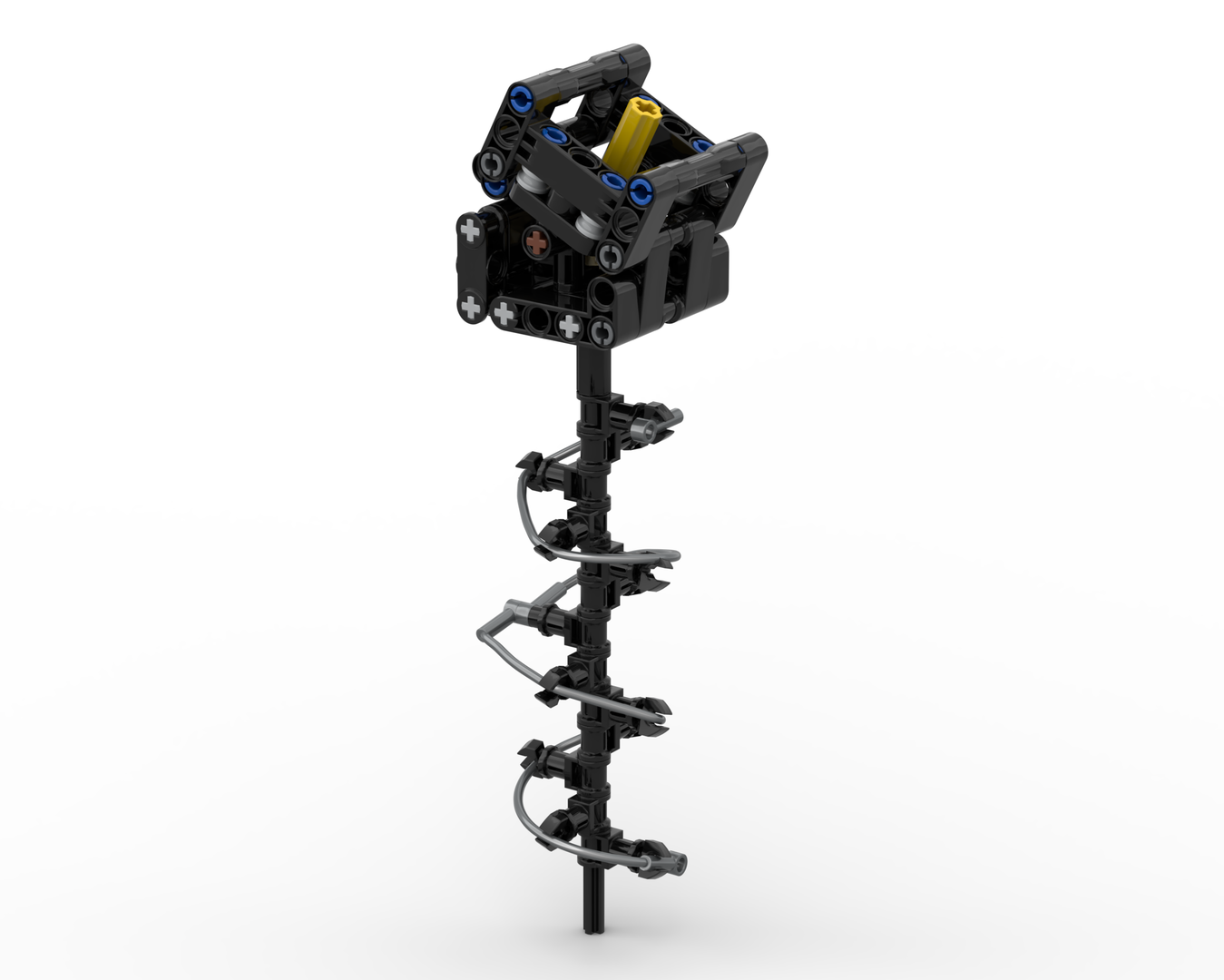 Auger Attachment for Volvo EC500 Hybrid Excavator Mod