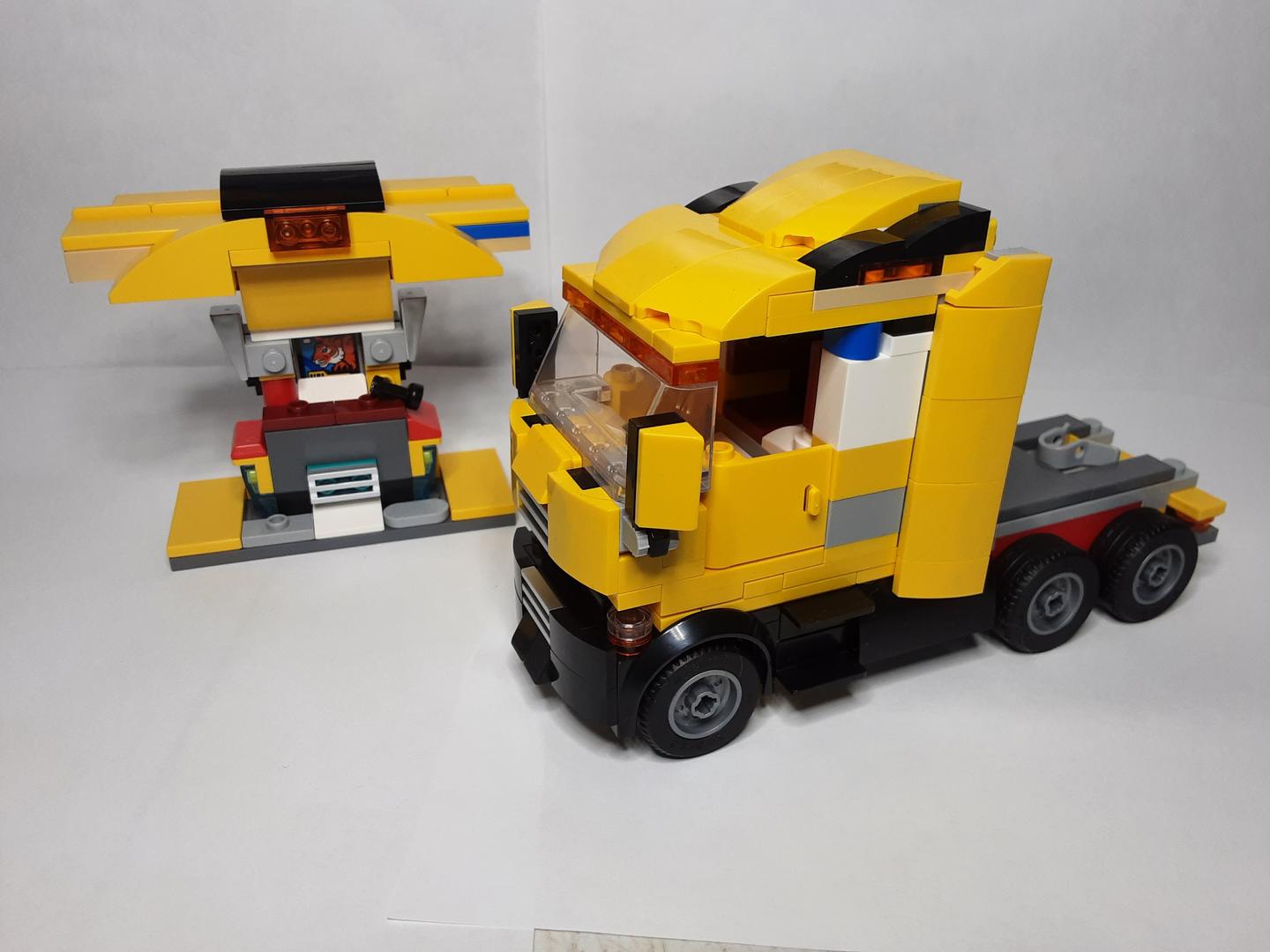 60440 European Truck and Fuel Pump alternate build