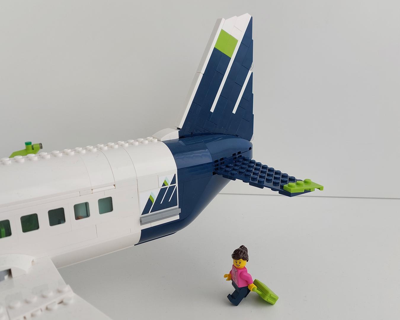 New tail for 60367 "Passenger Airplane"