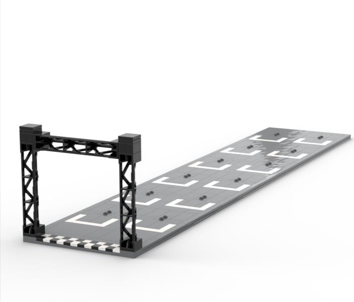 Collectible F1 cars Display Track