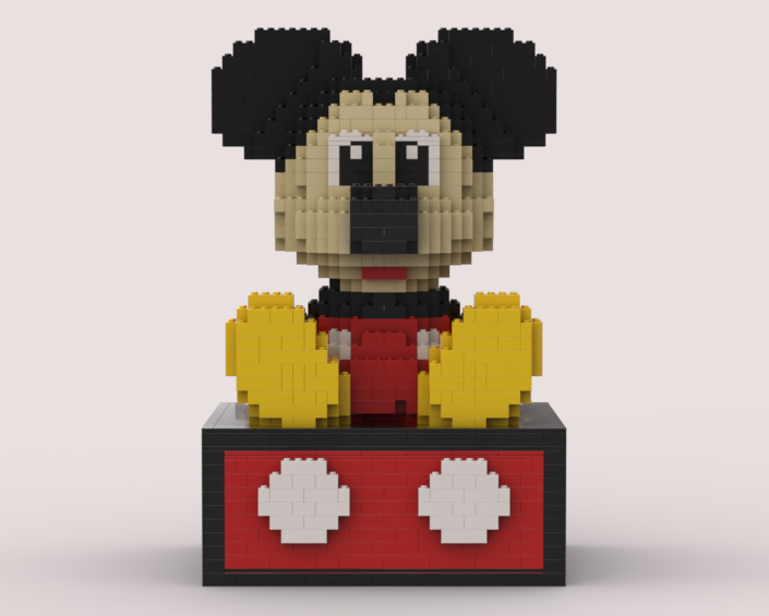 Mickey mouse with draw