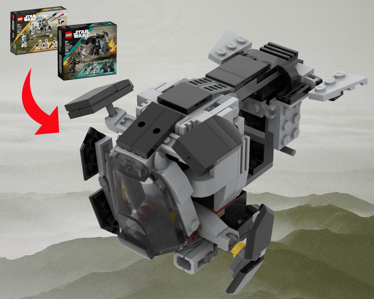 Imperial LAAT/le Gunship