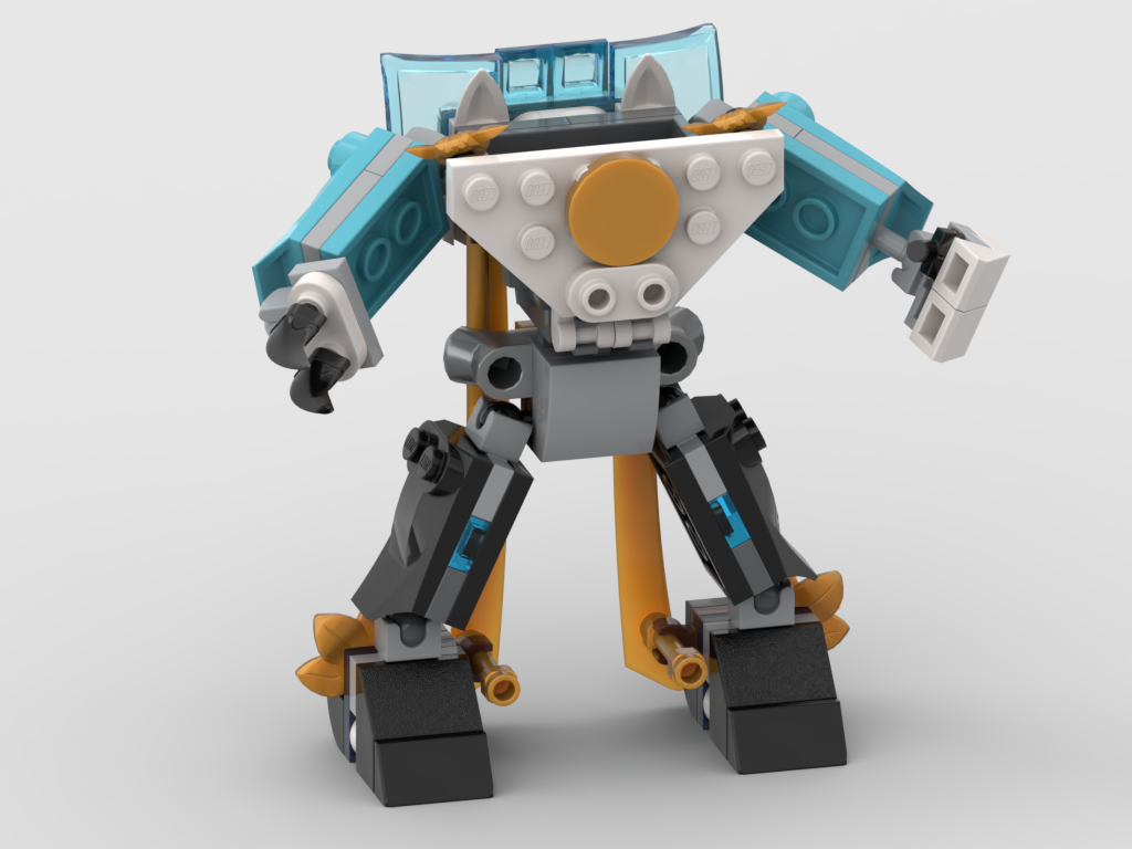 71827 Zane's Ice Guardian Mech alternate build