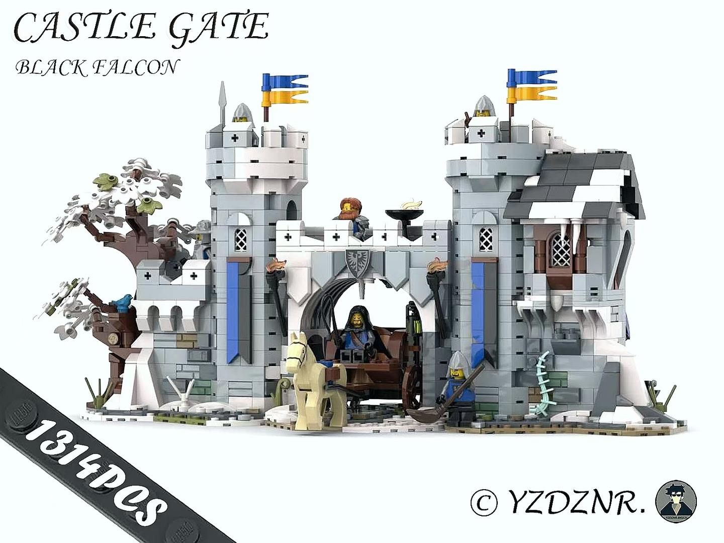 Black Falcon Castle Gate
