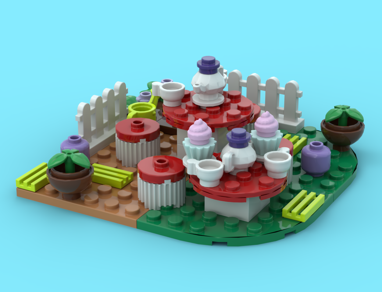 Bluey tea party extended