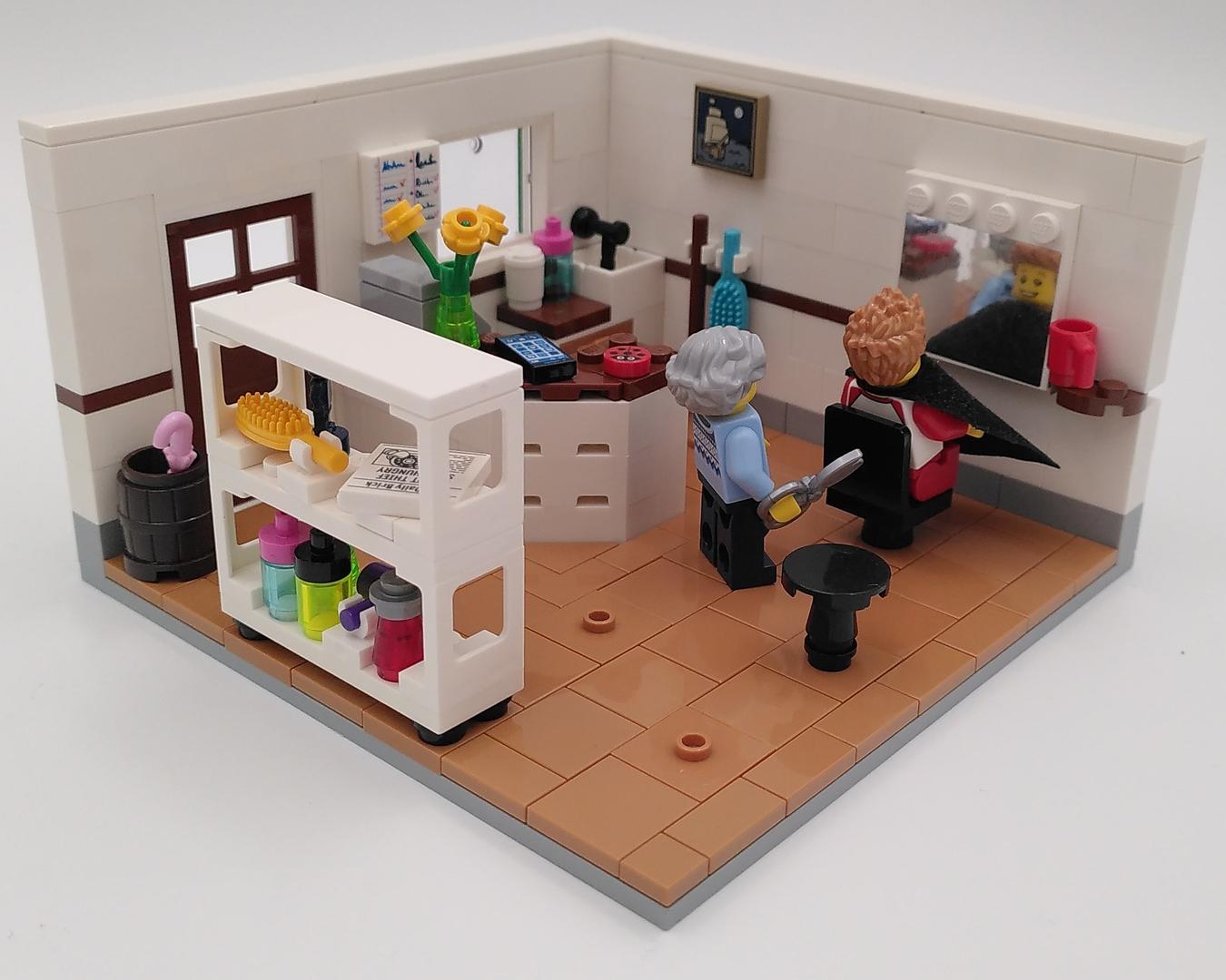 At the Hairdresser's