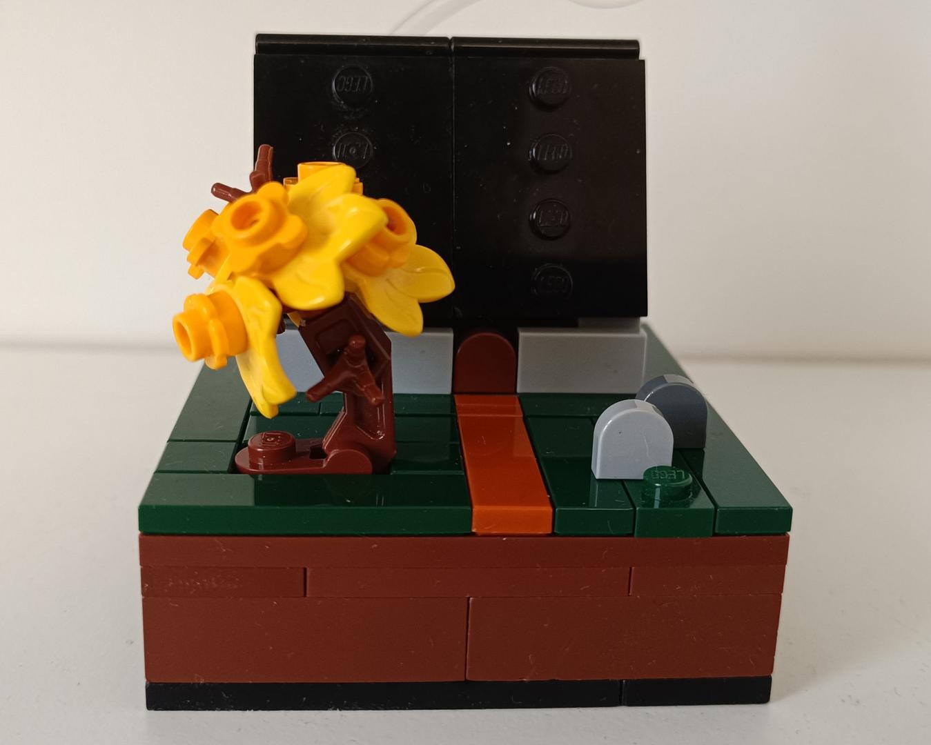 Spooky Fall House - Micro Scene