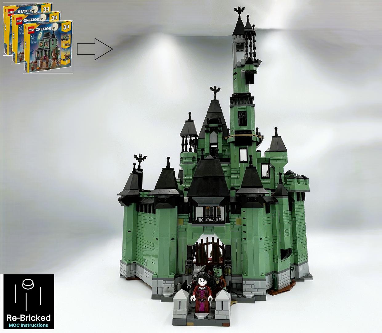 Haunted Kingdom Castle Alternate build of 3x31167