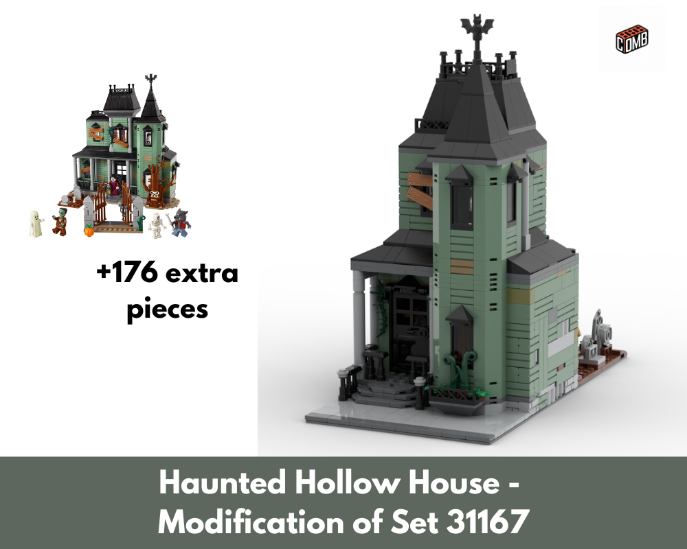 Haunted Hollow House - Modification of Set 31167