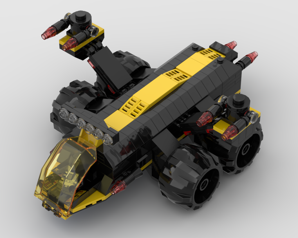 Blacktron Inflictor Tank