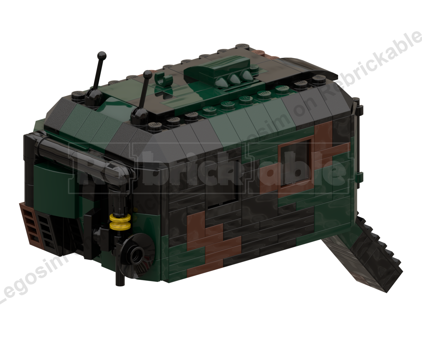 M1078 LMTV Command &amp; Control Van Add-on Pack