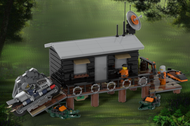 Swamp Raid (8632) Remake