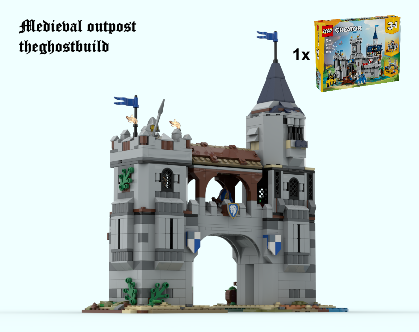 238053 - Medieval Outpost - 31168 alternate (Medieval Horse Knight ...