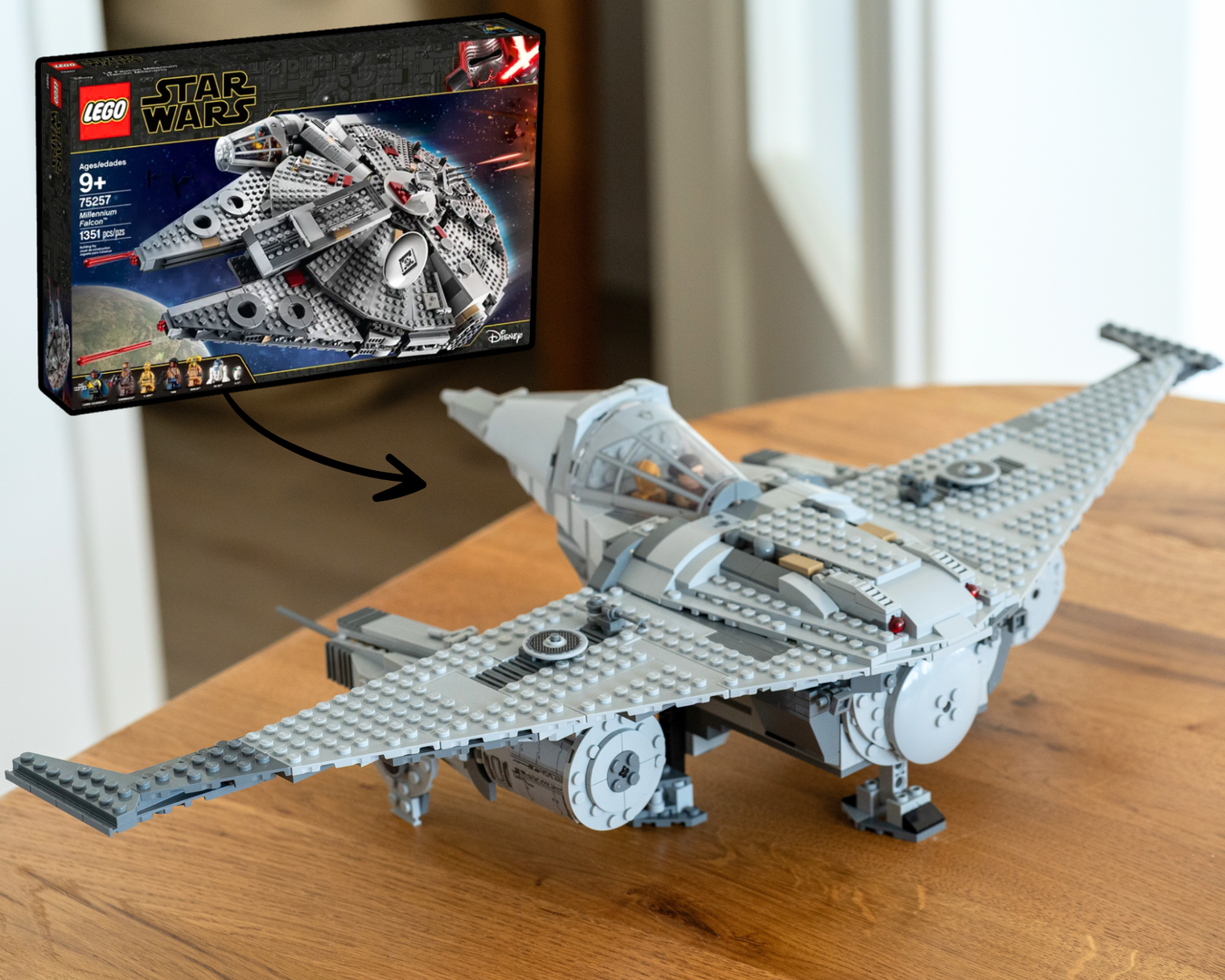 Padme's J-Type Star Skiff (75257 Alternate Model)
