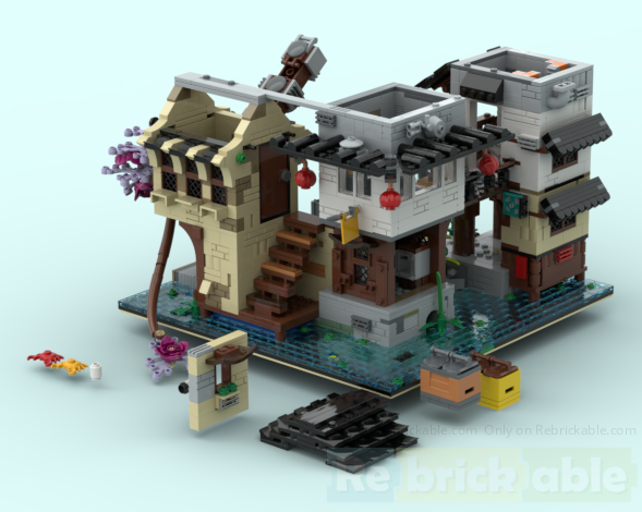 NIjago City Neighborhood 1st and 2nd floor