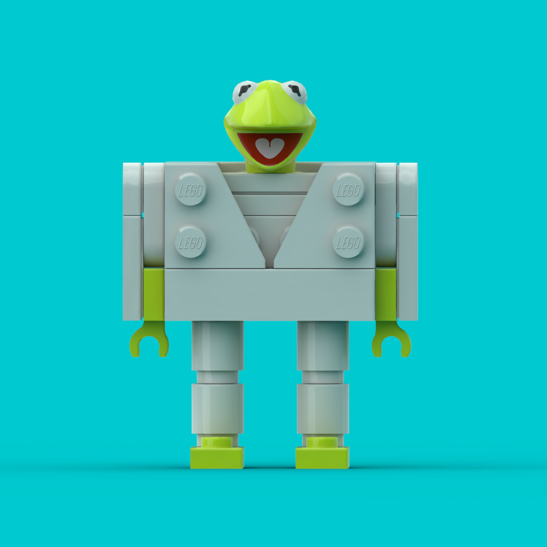 Kermit as David Byrne (Once in a Lifetime)