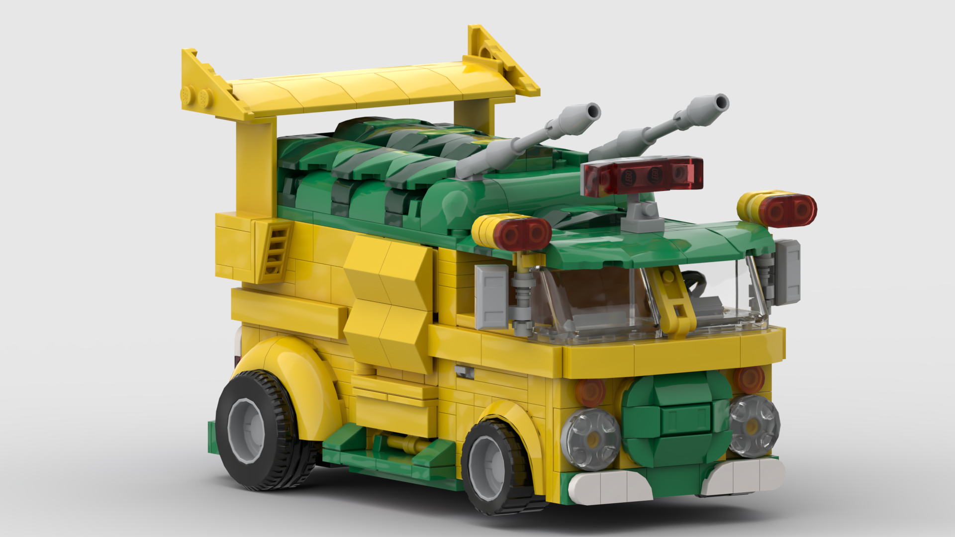 TMNT turtle van party wagon