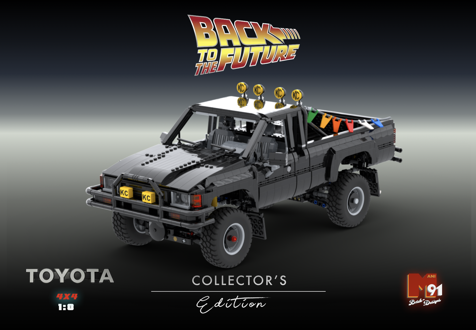 Marty's Toyota 4x4 from Back to the Future