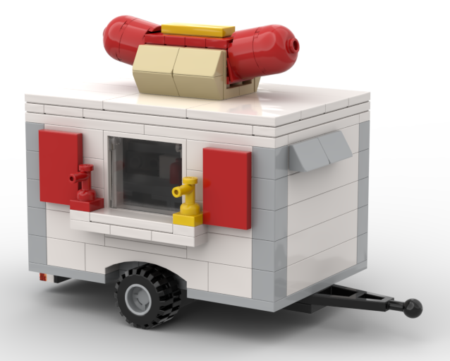 Frank's Furts Hot Dog Trailer