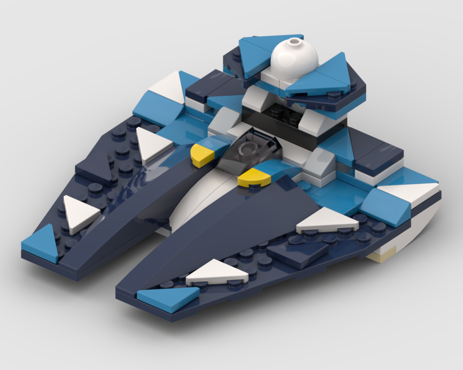 SW Republic Starfighter 31160 Alternate Build