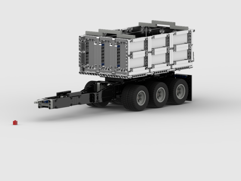 LEGO DUMP PUP TRAILER