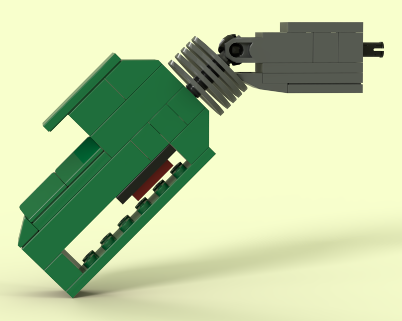 40819 Up-scaled Racing Driver's gas pump nozzle