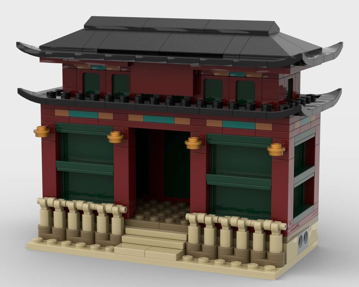 Gyeongbokgung Palace (경복궁) [City of Lanterns (80036)/Megapolis City (80054) compatible]